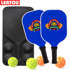 Cross-border hot-selling Pickleball paddle PP honeycomb board outdoor leisure fiberglass AliExpress Amazon wholesale