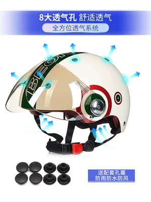 Motosiklet dəbilqələri – Motorcycle Helmet, Unisex, All-Season Half
