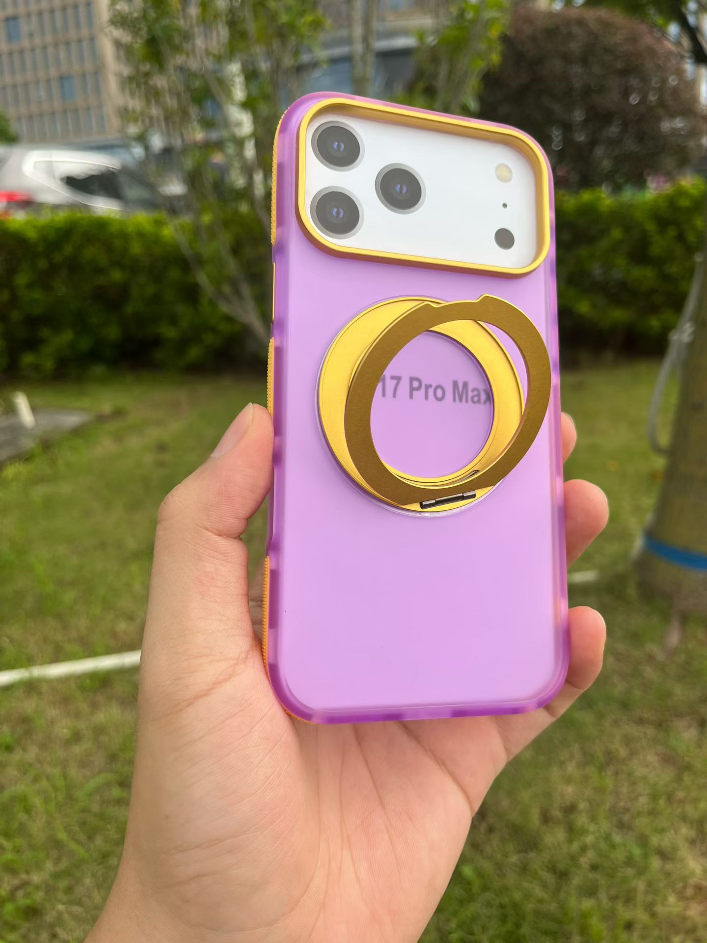 NEW新款撞色支架壳D5  IP11 IP16 IP17Promax IP18PROMAX保护套
