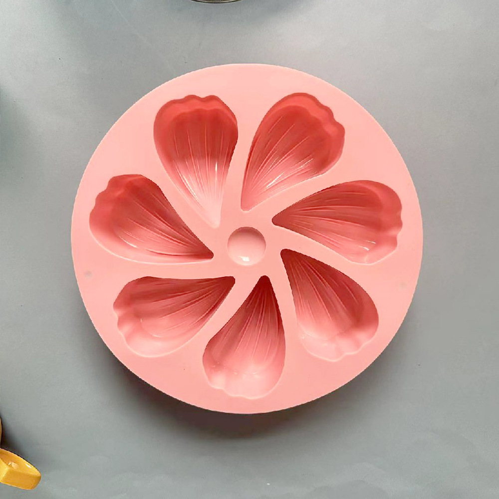 7 pétalos de amor 350 molde de pastel de silicona molde de pastel de gelatina torta molde de pan herramientas de horneado