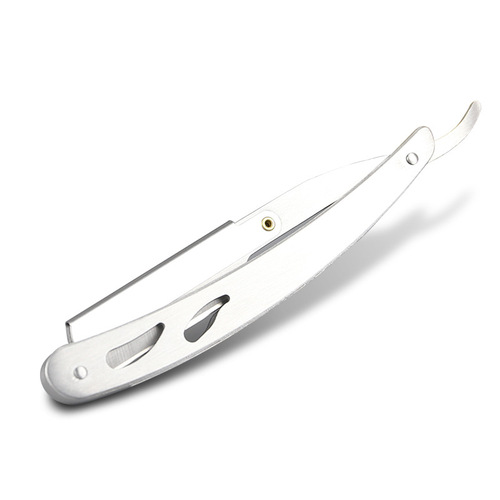 Manual razor stainless steel razor holder vintage men's shaving razor holder razor barber tool