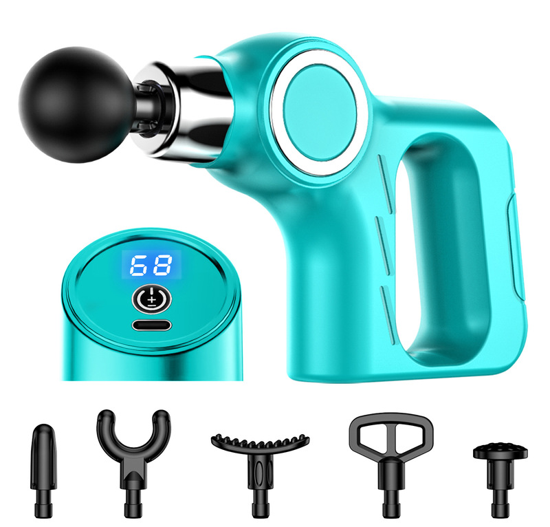 メーカー三角筋膜ガン MINI ミニポータブル筋弛緩装置電気フィットネス筋膜筋膜ガン|undefined