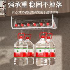 Home kitchen storage rack wall-mounted layered storage dormitory hanging basket punch-free storage rack multi-functional storage rack