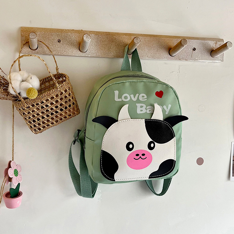 Nouveau Enfants De La Maternelle Cartable Garçons Et Filles 2-3-6 Ans 4 Dessin Animé Animal Mignon Petit Sac À Dos De Bébé Sac À Dos display picture 2