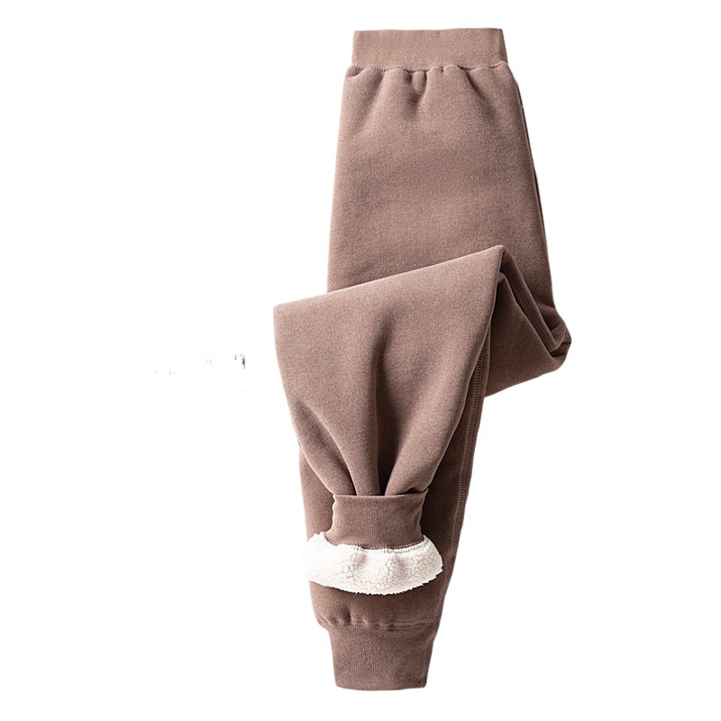 Pantalones cálidos individuales para niños usan pantalones cálidos engrosados forrados de lana para niños pantalones largos para niñas pantalones cálidos cepillados para niños medianos y grandes
