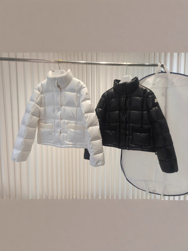 蒙家25ss M家新款Jarcieu系列编织饰边短款外套羽绒服 女款|undefined