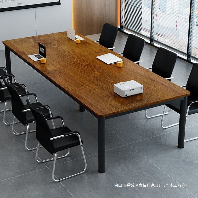 Conference Table Long Table Modern Simple Rectangular Office Large Table Negotiation Table Simple Training Table Workbench