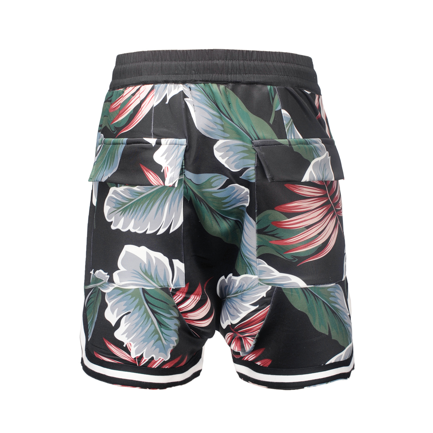 Title 7, Vintage Casual Loose Fitting Floral Leaf Shorts...