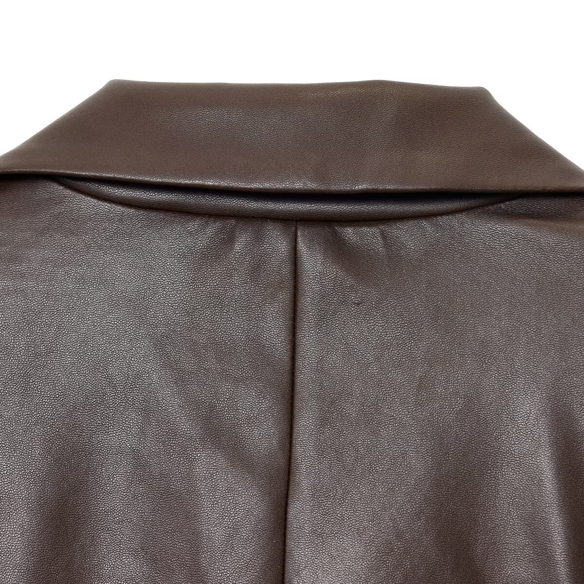 Simple Straight Leather Effect Blazer For Women 25 O1CN01r1kZdO1TpRvOoeNnC !!2219729692431 0 cib