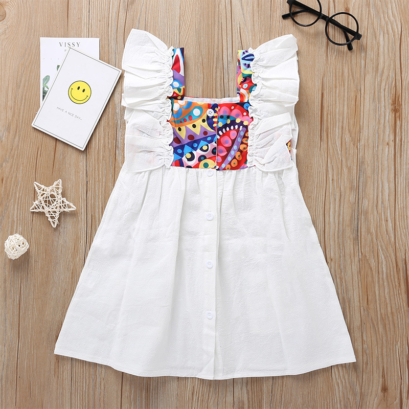 Wholesale Baby Sleeveless Floral Dress Nihaojewelry display picture 4
