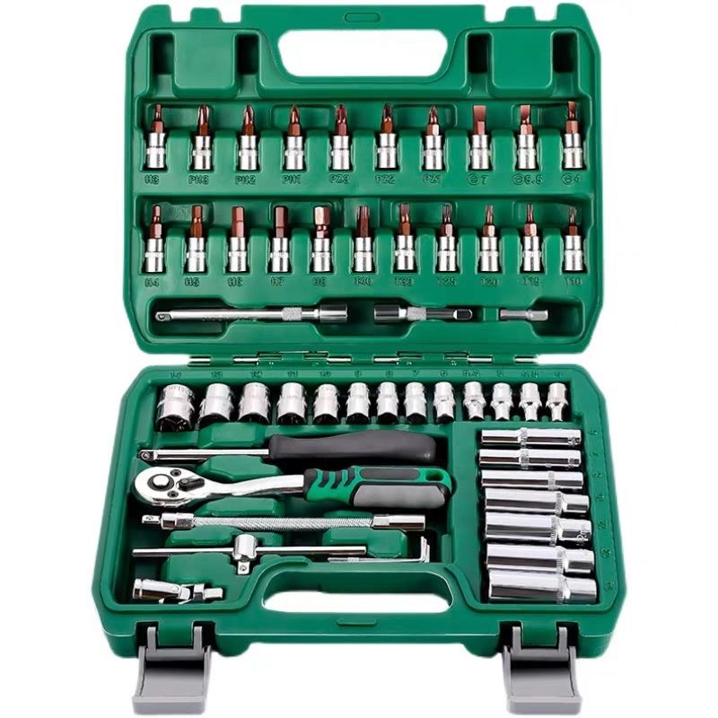 자동 수리 도구 세트 소켓 렌치 래칫 수리 조합 가정용 자동차 수리 키트 범용 다기능 세트