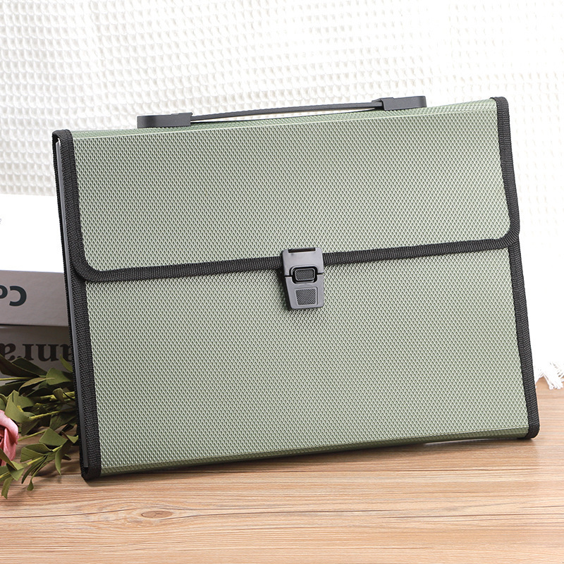 A4 diamante portátil bolsa de órgano de fijación 13 bolsas de archivos de gran capacidad bolsas de almacenamiento de documentos de examen de estudiantes al por mayor