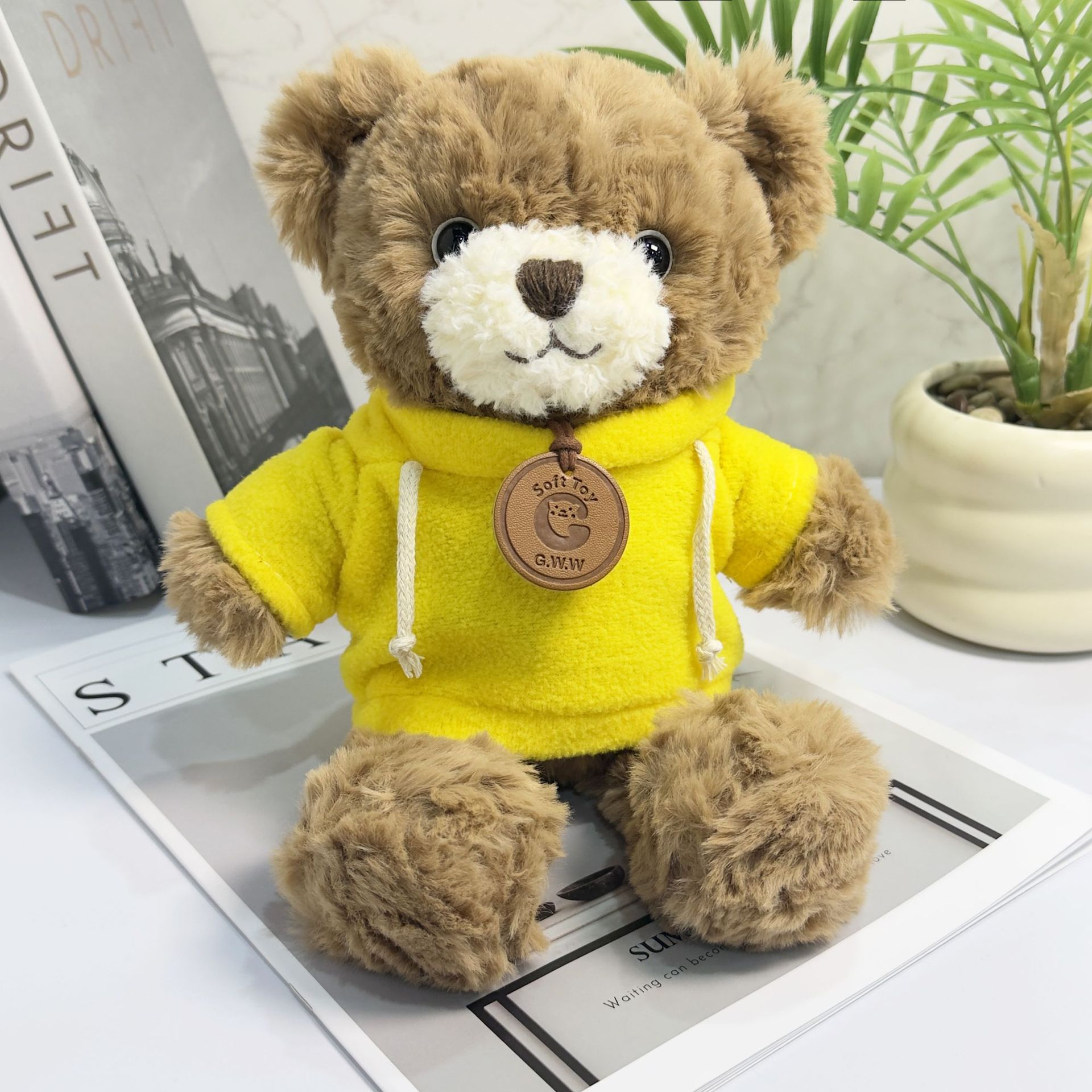 Vestido Teddy Bear suéter Teddy Bear camiseta actividad regalo juguete de peluche impresión LOGO