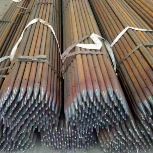 60 * 3.5 tubería de prueba de pila ferroviaria de lechada de tubería de válvula de manga para prueba de pila