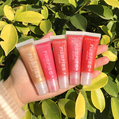 Europe and America Big Mouth Lip Lip Gloss Lip Gloss Glass toot toot jelly plump lip Cross-border spot