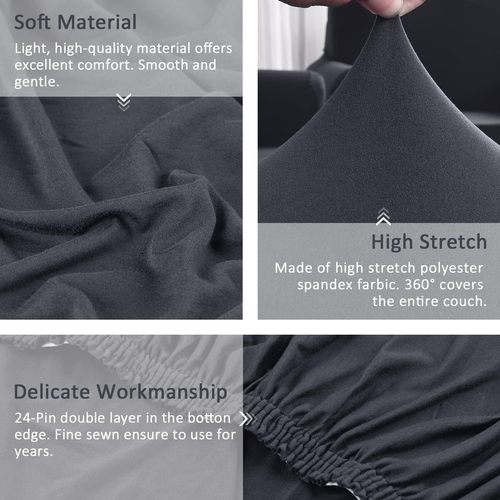 Cross-border brushed ice silk 123 combination stretch fabric all-inclusive four-season cross-border manufacturer L-shaped imperial concubine sofa cover