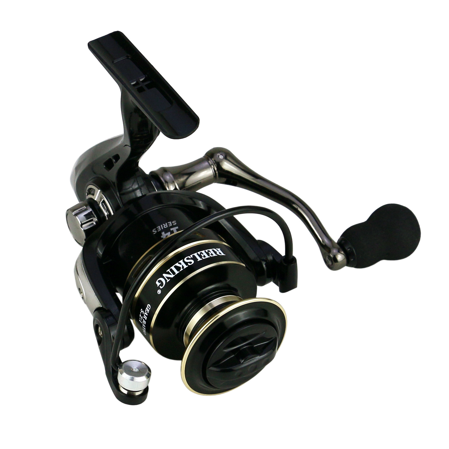 Carrete Giratorio de Pesca de Metal para Pesca en Mar
