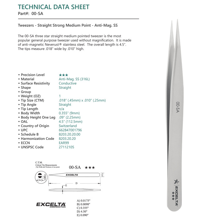 EXCELTA小型手动工具USA代理进口工业品