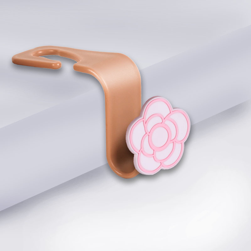 Meiyesi suministros de decoración de automóviles silla trasera gancho de coche celebridad de Internet hermoso gancho de dibujos animados suministros de la serie de almacenamiento