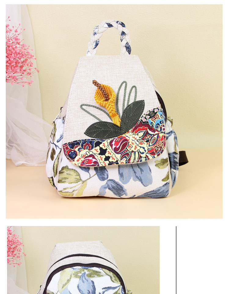 Blume Täglich Rucksack Für Damen display picture 2