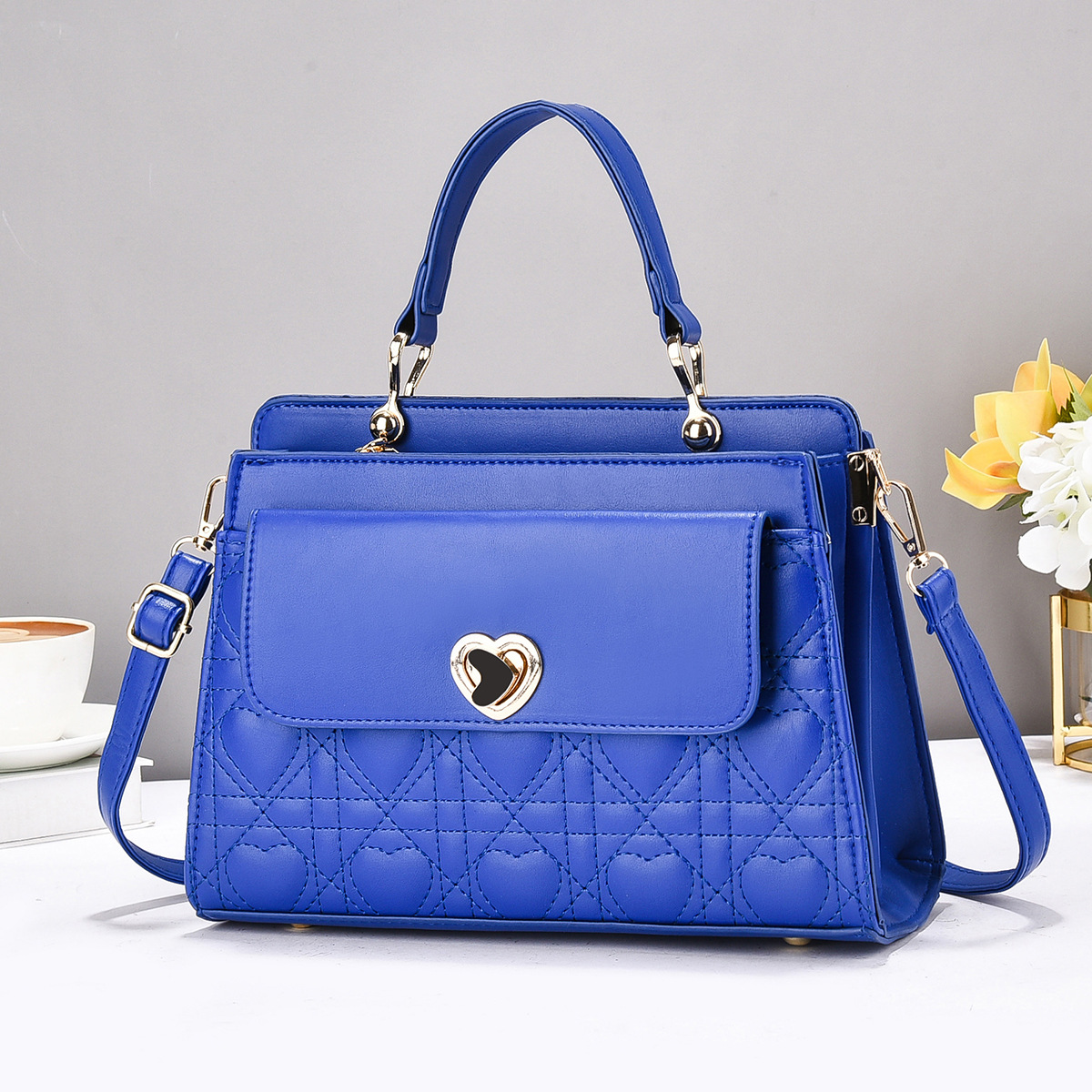 Hermoso bolso de hombro 2025, bolso de mujer, bolso grande, temperamento de mujer, nuevo bolso coreano, mujer universal