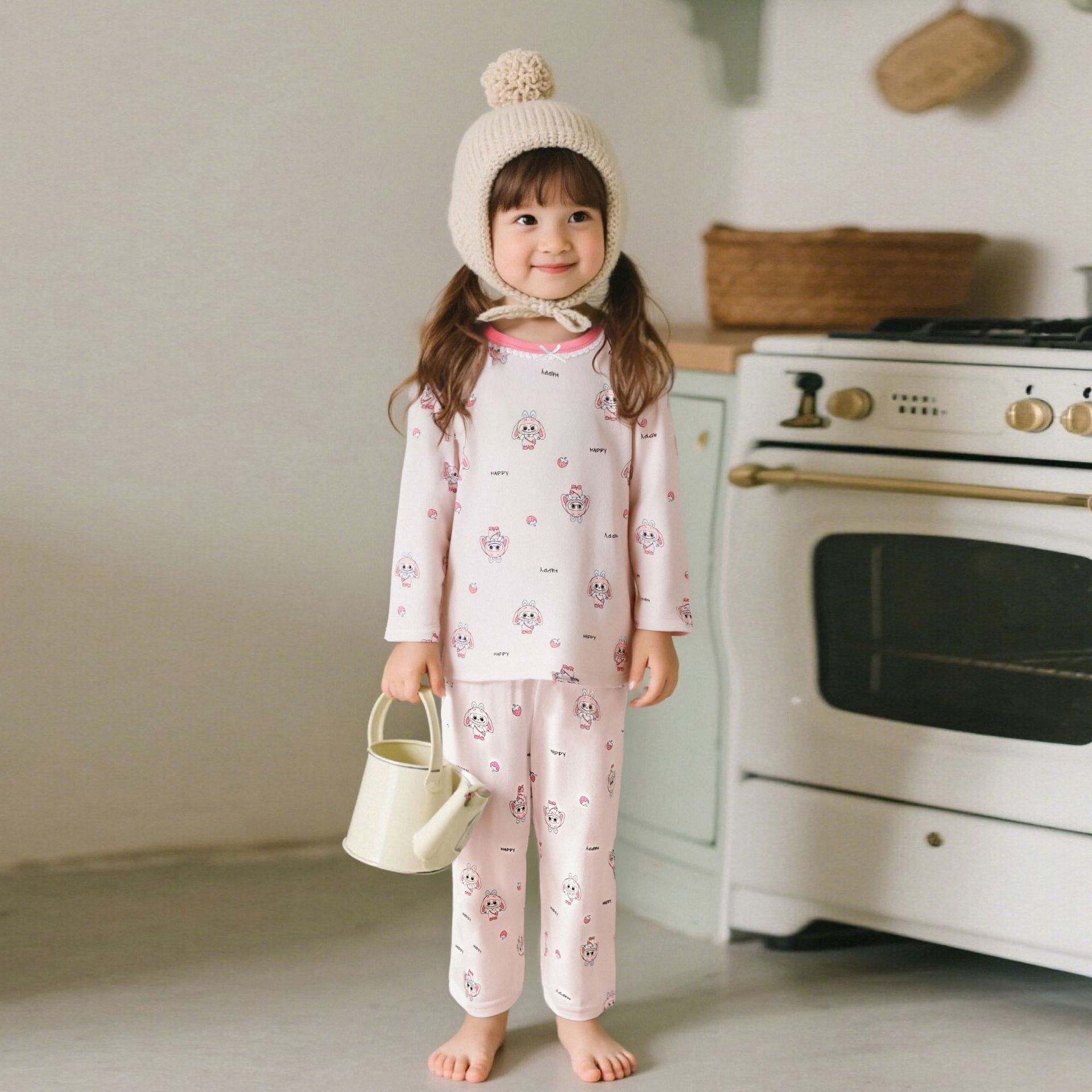 Niños Laica ropa para el hogar para niños Hombres y Niñas A clase de chaqueta de otoño pantalones de otoño conjunto de pijamas