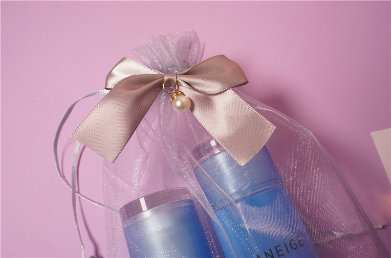 Simple Style Bow Knot Organza Daily Festival Gift Bags Gift Wrapping Supplies display picture 7
