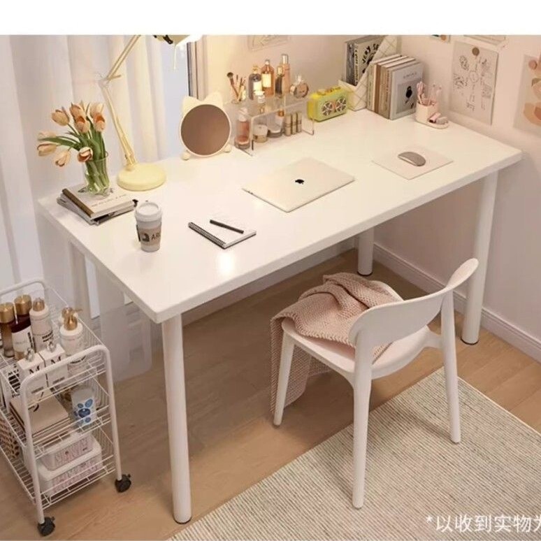 Thickened Eco-Friendly Board Material 2.5cm Computer Desk Large White Desk Writing Desk Simple Rectangular Study Desk Office Desk Thickened Eco-Friendly Board Material 2.5cm Computer Desk Large White Desk Writing Desk Simple Rectangular Study Desk Office Desk