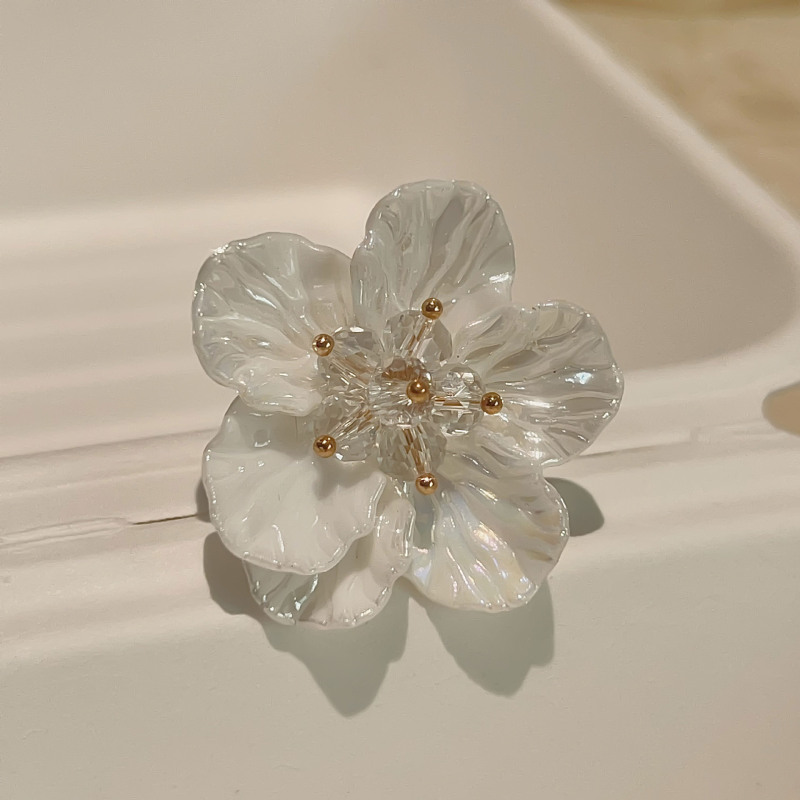 韓国ゼリーシューズフラワーイン夏の新しいニッチライト高級ジュエリーホールシューズアクセサリー diy 装飾バックル靴バックル|undefined