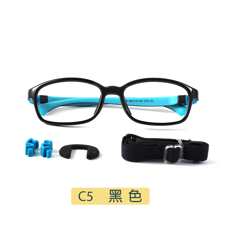 Universidad Nacional DE LOS NIÑOS ópticos de miopía gafas de marco de silicona almohadilla de la nariz gafas de miopía ultra-luz tr90 gafas de Marco