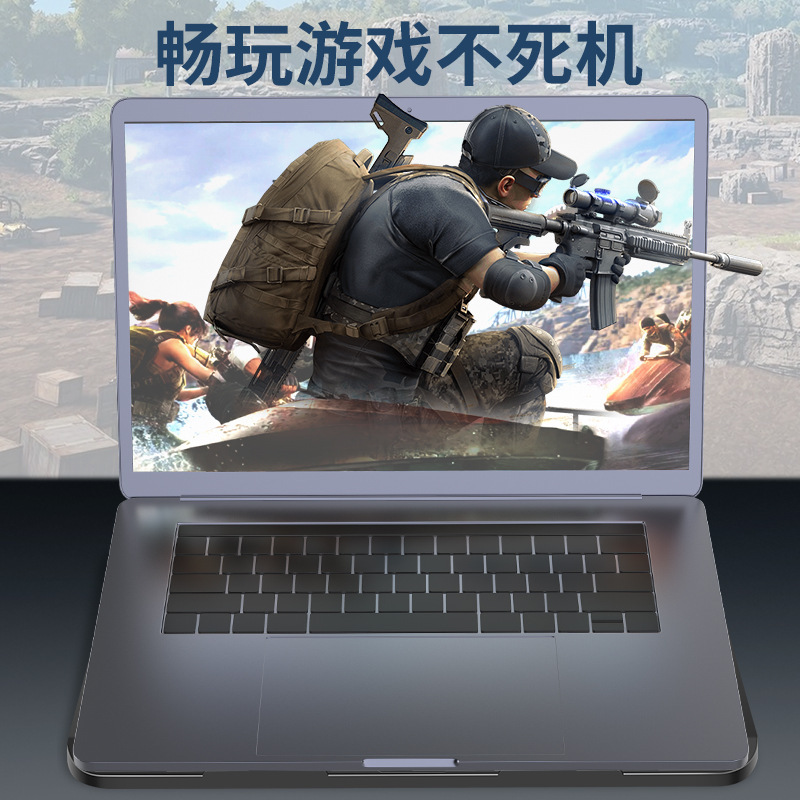 ノートパソコンのラジエーターは14インチ15.6インチのラップトップのゲーム本の外付けベースの静音冷風放熱を適用します。|undefined