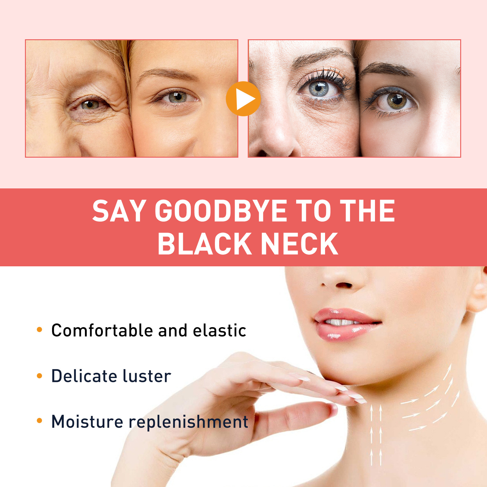 EELHOE Swan Beauty Creme Dessalinizante para Linhas, Hidratante, Lifting e Firmador para o Pescoço_voghion.com