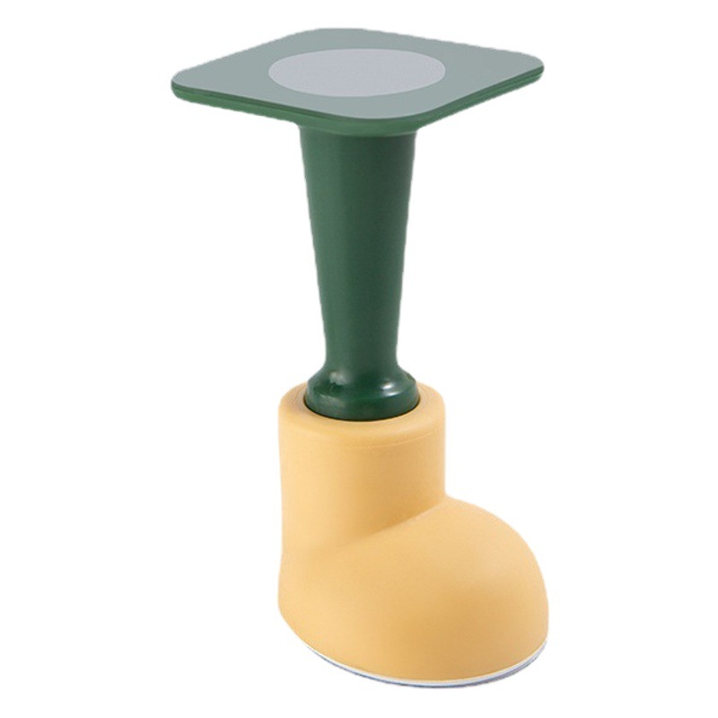 Nueva cabeza redonda grande pie tablero puerta tapón hogar ponche-libre Puerta de silicona tapón baño anti-colisión puerta tapón al por mayor