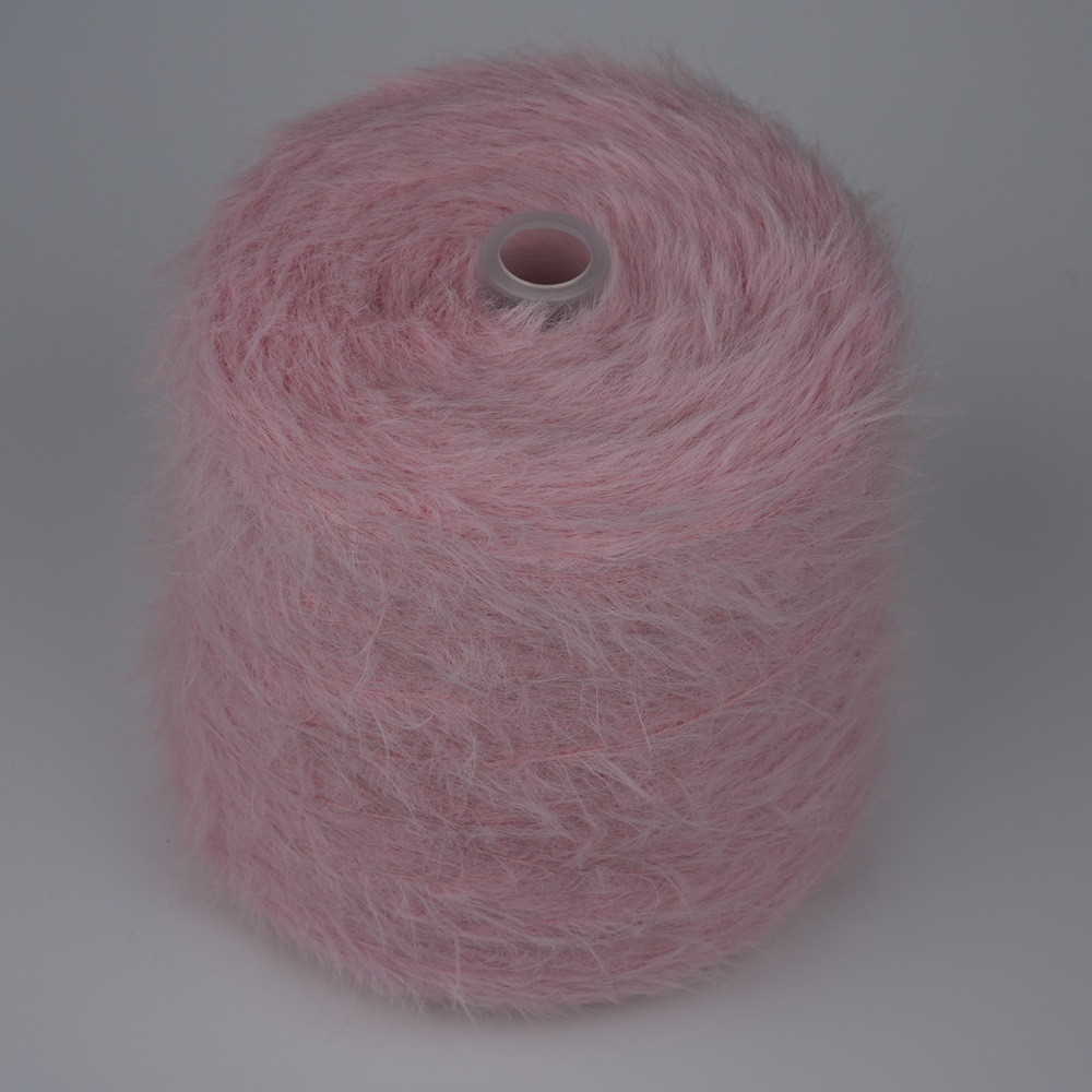 4公分涤纶仿貂毛毛线 现货1.3/2/4/8公分涤纶仿貂毛编织线