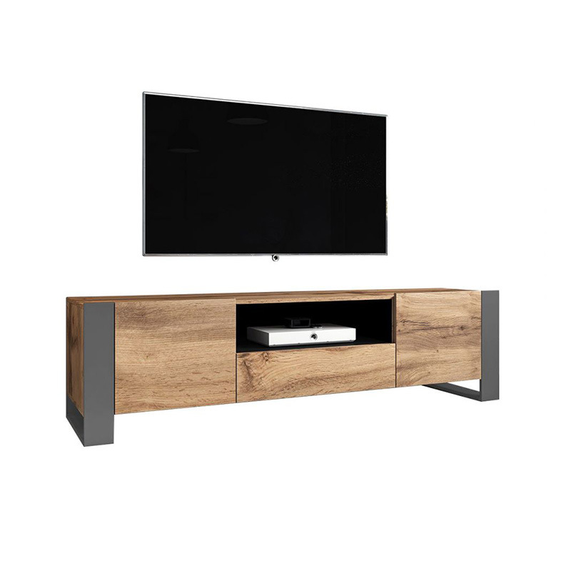 Mueble para TV sencillo y moderno para apartamentos pequeños, mueble de suelo para sala de estar, mueble para TV de pie, mueble para sala de estar.