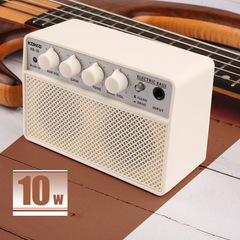 电吉他电贝司音箱 声音放大器10瓦便携迷你蓝牙音响吉他配件音箱