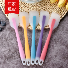 一体式半透明硅胶大号烘焙工具蛋糕奶油抹刀橡皮搅拌刮板烘培甜品