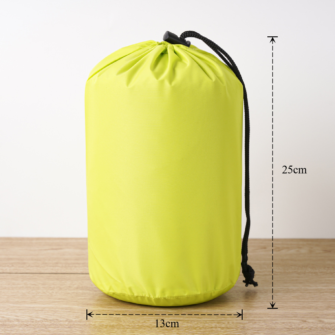 Bolsa de cuerda de nylon impermeable cilíndrica de plumón para ropa doméstica de poliéster bolsa de almacenamiento bolsa de embalaje bolsillo de paquete de contracción image 41