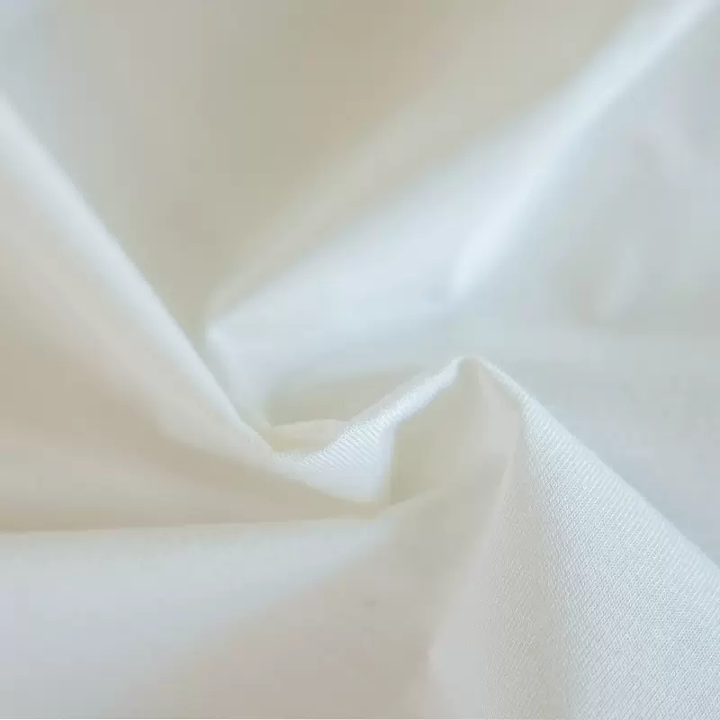 105gsm竹炭纤维汗布防水防污透气TPEE枕套床笠被套抱枕亲肤面料