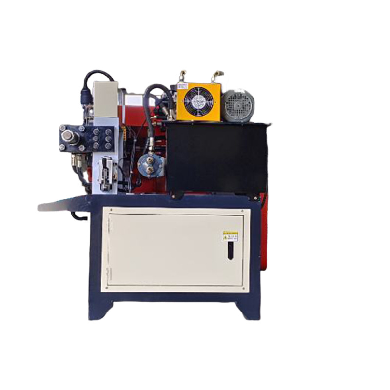 Máquina hidráulica de rodadura de alambre de tres ejes, máquina de alimentación automática y máquina de fricción de alambre, máquina eléctrica de relieve de malla circular externa