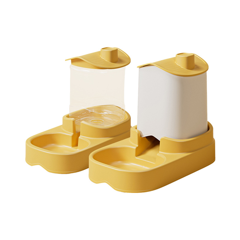 Cantidad de dibujos animados de gran capacidad original alimentador de agua de alimentación automática de gran calibre tazón para perros, tazón para gatos al por mayor