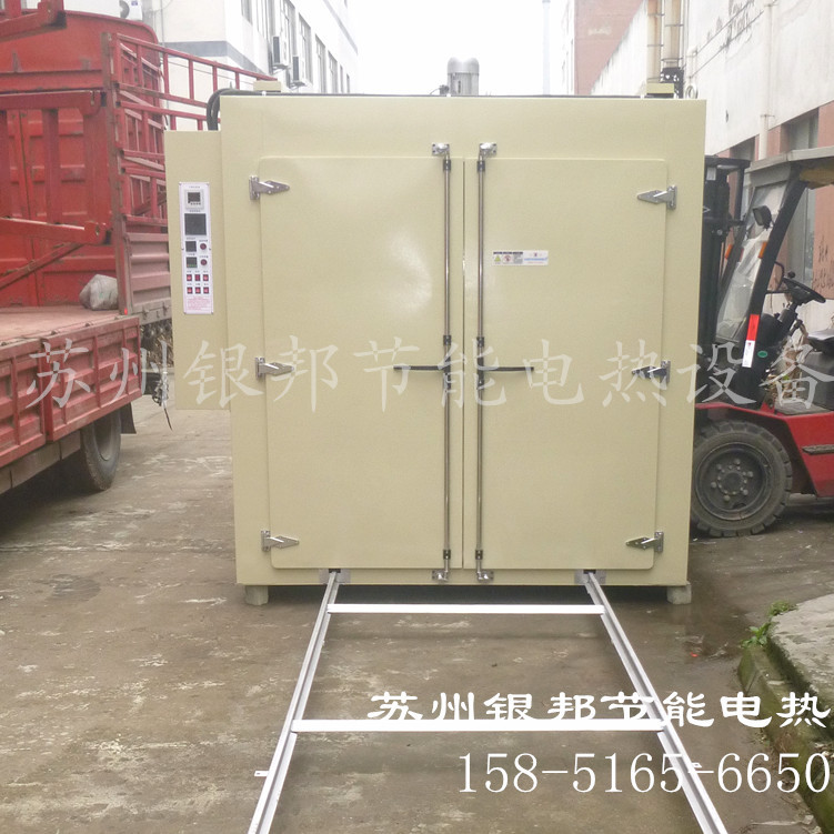 挂具台车式母排热收缩套管烘箱 工业箱式铜排热收缩套管专用烤箱