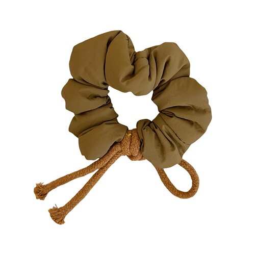 3D Fabric Pom-pom Cotton Velcro Hair Tie for Girls, Korean Style Versatile Knot Hair Accessory
