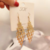 Advanced long earrings, 2021 collection, high-quality style, city style, internet celebrity, wholesale