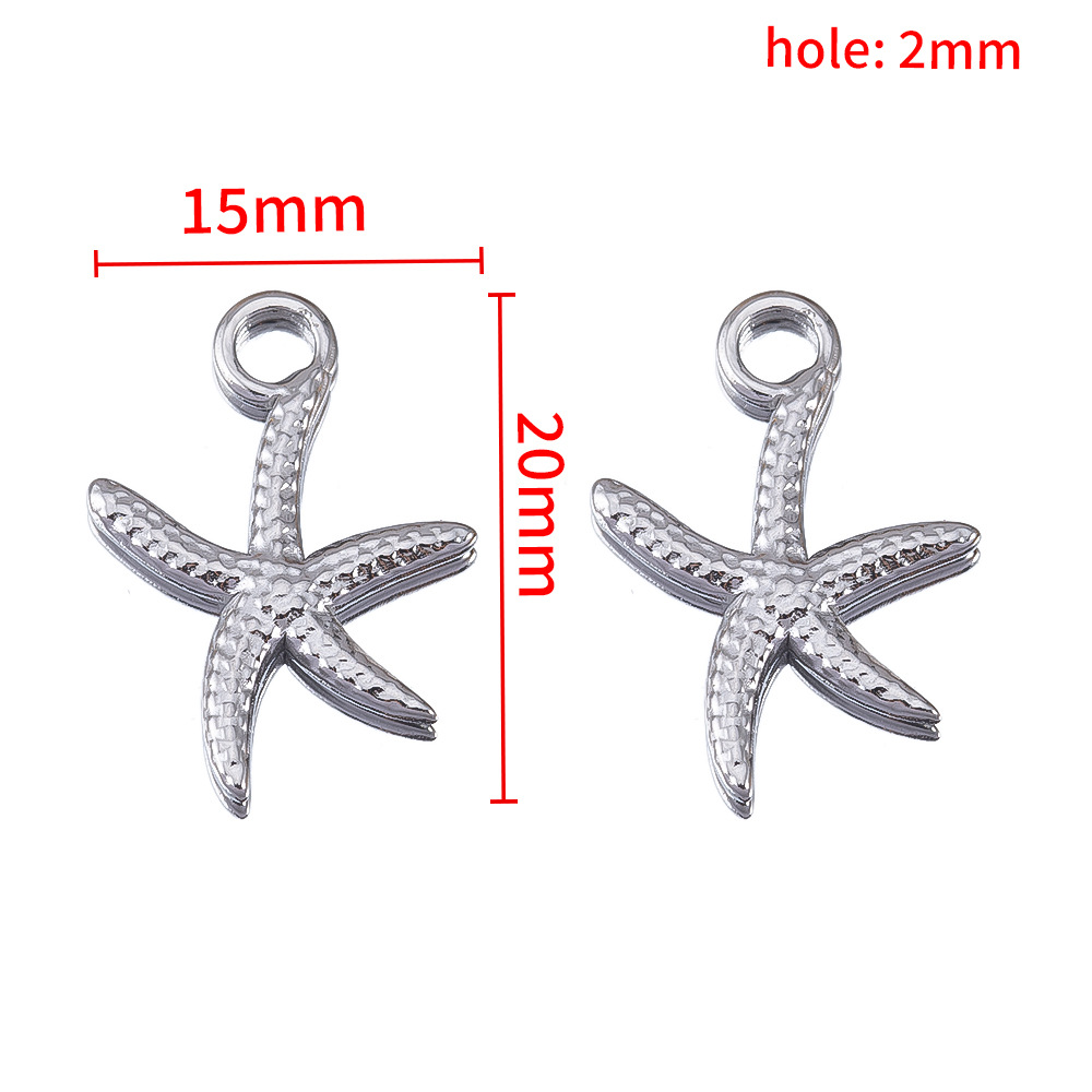 Steel color - small starfish