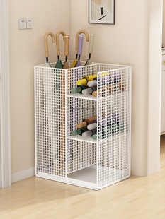 Umbrella Storage Rack for Home Entrance, Commercial Lobby Umbrella Barrel Rack, Entryway Drainage Rack for Umbrella Storage