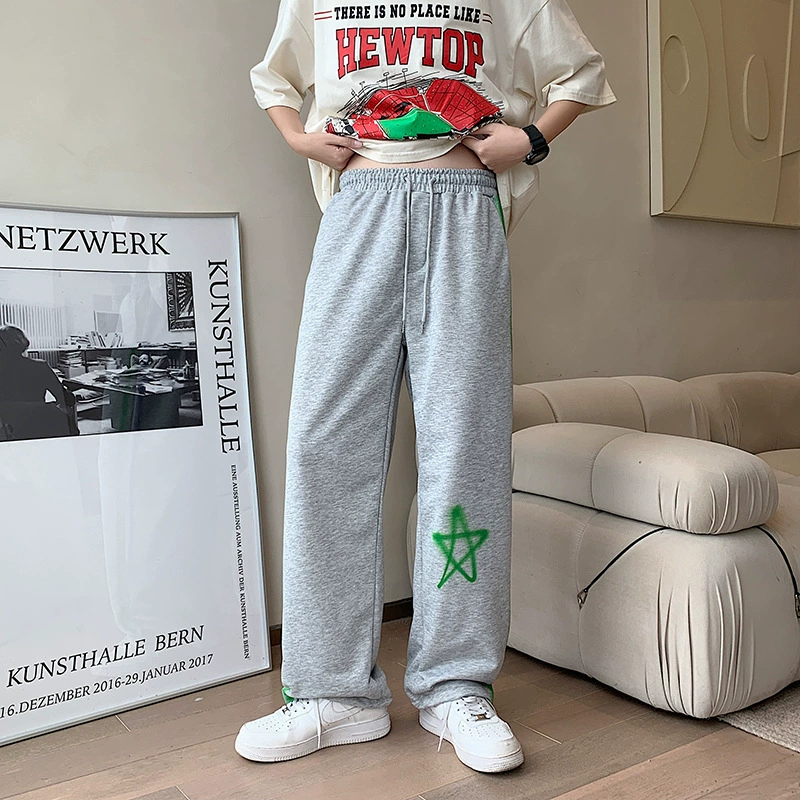 Tide, sexy summer thin casual trousers