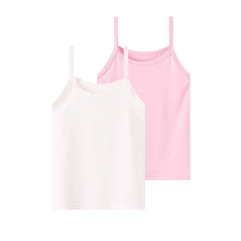 2-pack camisole-white+pink