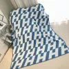 Oblique H Sky Blue