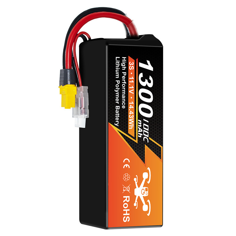 高倍率3S1P电芯1300mAh-100C超长续航穿越机无人机电池航模锂电池|undefined
